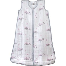 aden + anais For The Birds 1036G Babies' Sleeping Bag Quilted for Age 6 to 12 Months Size M