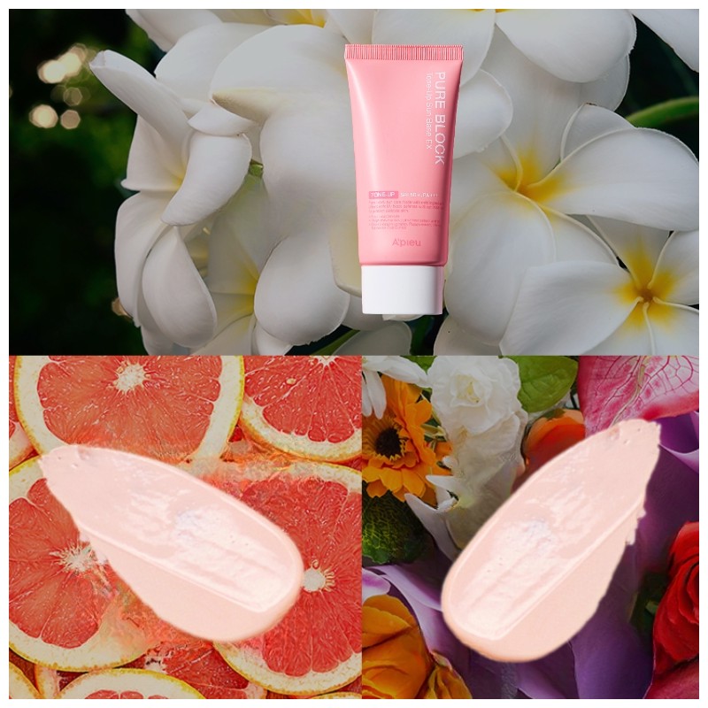 A'PIEU Pure Block Tone‑Up Sun Base EX SPF50+/PA+++ 50ml