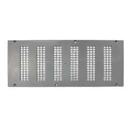 RazAir™ Crawlspace Vent with Screen 16"x6.5" - Easy Install - Weatherproof & Sturdy Paintable ABS Polymer, Moisture Mold Reducing Great for Crawlspace, Garage, Attic, Soffit, and Undereave
