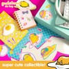 Gudetama The Lazy Egg Puffy etiqueta engomada Playset