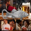 LKKCHER Bass Beer Bottle Opener, Fishing Gifts for Fisherman, Bass