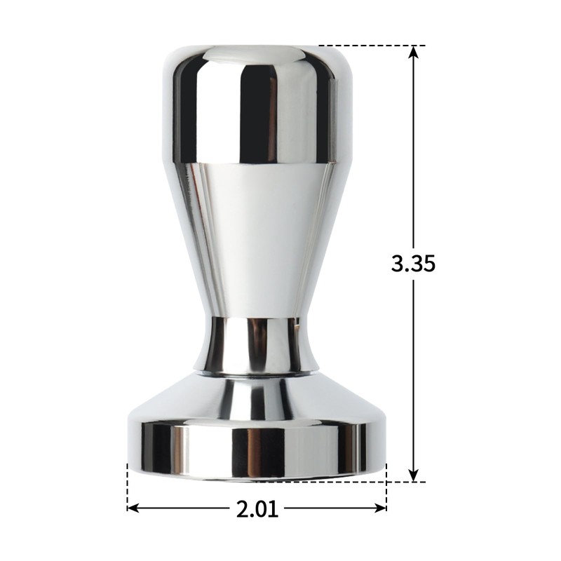 QJA Espresso Machine 51mm Stainless Steel, Professional with Ergonomic Design,
