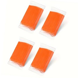 IPELY 4 Pack 100g Car Clay Bar Premium Grade, Orange Auto Detailing Magic Clay Bar Cleaner for Car Wash Car Detailing Clean Orange