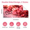 Dual-Sided Synthetic Leather Decorative Makeup Mat for Crafting, Furniture Protection,
