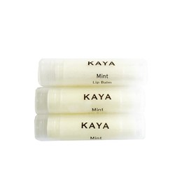 Kaya Mint Natural & Organic - Three Lip Balms