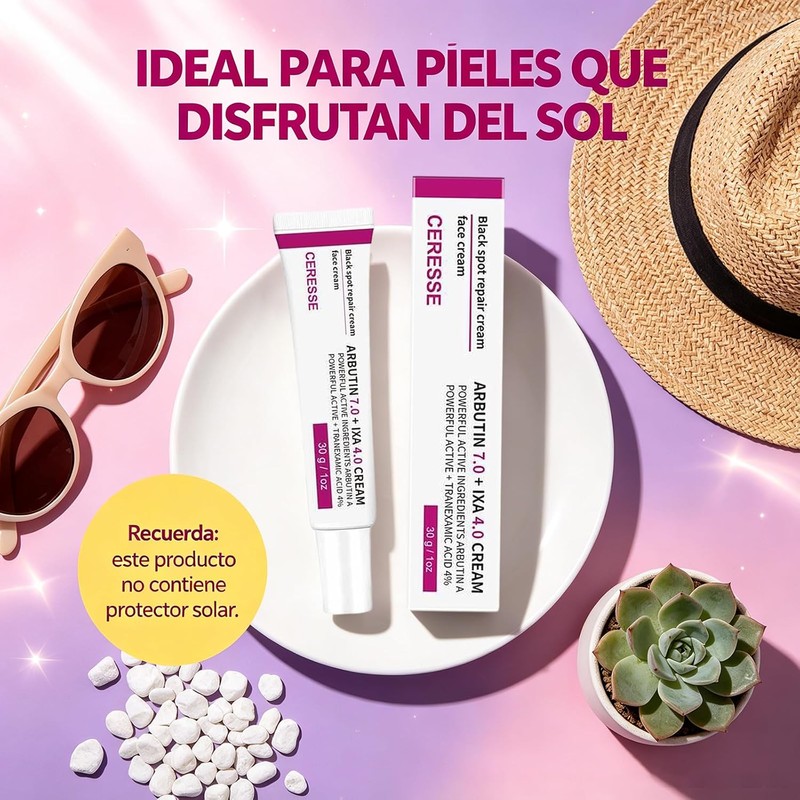 Crema Iluminadora con Arbutina 7% y Ácido Tranexámico 4%