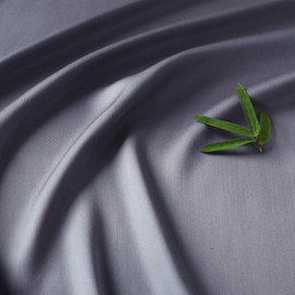 2 Pack Cooling Pillow Cases,Viscose Derived from Bamboo Pillow Protectors King Size Set of 2, 400 Thread Count Soft Silky Breathable Summer Pillow Cover with Zipper Hidden (2PCS, Darkgrey, King)