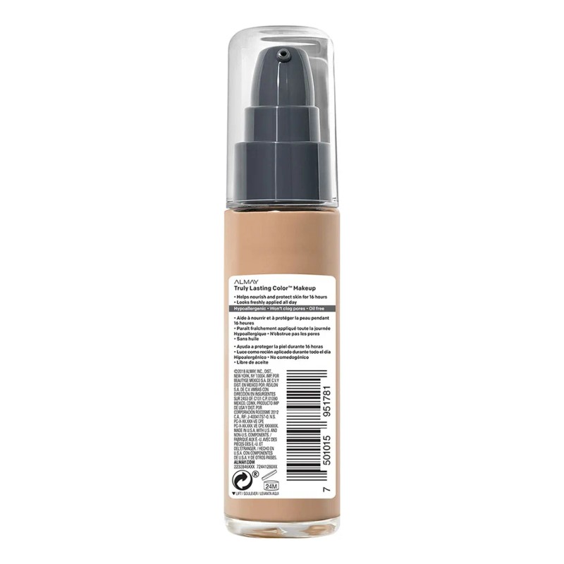 Base De Maquillaje Almay Truly Lasting Tono Neutral 30ml