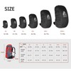 Unigear 10-90L Reflective Rainproof Backpack Cover Waterproof Dustproof Abrasion Resistant