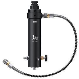 GX PUMP Professional-Grade High Pressure PCP Air Compressor Filter with Pressure Maintaining Function- 5800PSI Oil/Water Separator, Magnetic or Screw Mounting,Dry Air Intake Filter for Paintball