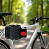 Black Lock Holder,for Bicycle Lock Holder Support Wire Cable Lock