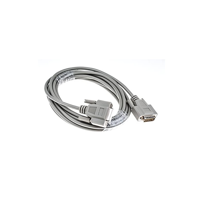 Phoenix Contact VS-15-DSUB-20-LI-5.0 Serial Cable/Sub-D, 15-Pin Male/Sub-D, 15-Pin Female, 5m,