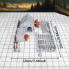 47pcs Village Yard Terrain Set for DND and Tabletop Games,