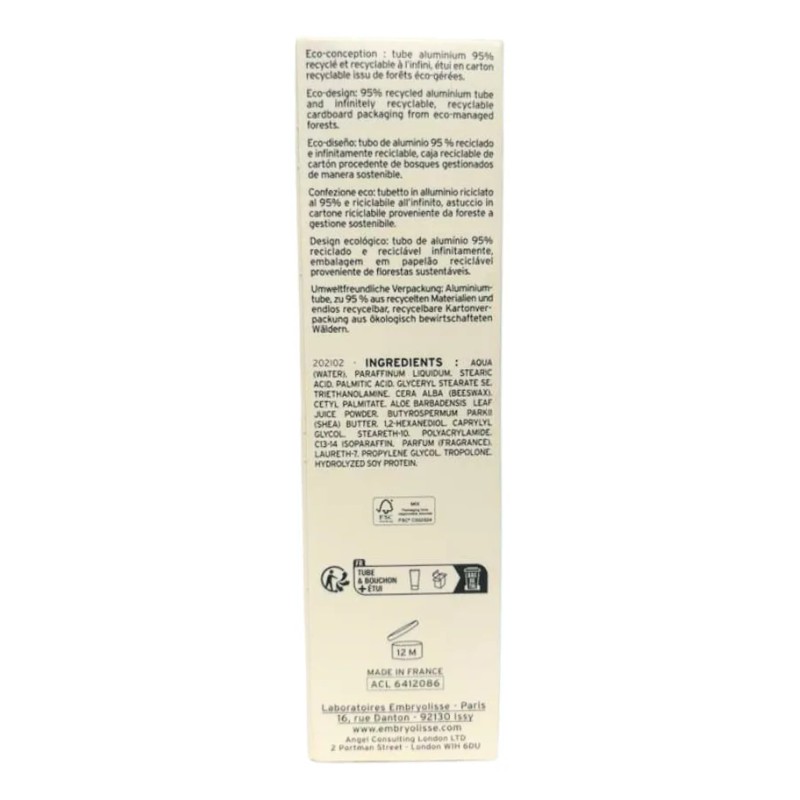 Embryolisse Lait-creme Concentre 75 Ml