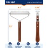 Extra Large 2-Sided Undercoat Rake for Dogs & Cats, Dog