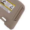 SCITOO Left Driver Side Beige Car Sun Visor Assembly Replacement