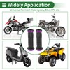 X AUTOHAUX 7/8" 22mm 15/16" 24mm Motorcycle Hand Grips Cover