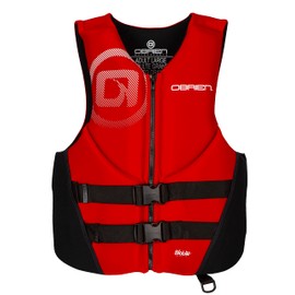 O'Brien Men's Traditional Neoprene USCGA Life Jacket, Red, X-Large