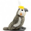 Carl Dick Cockatiel 18cm. Plush Toy, Soft Toy, Stuffed Animal