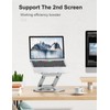 tounee Telescopic Laptop Stand for Desk with 360° Swivel Base,
