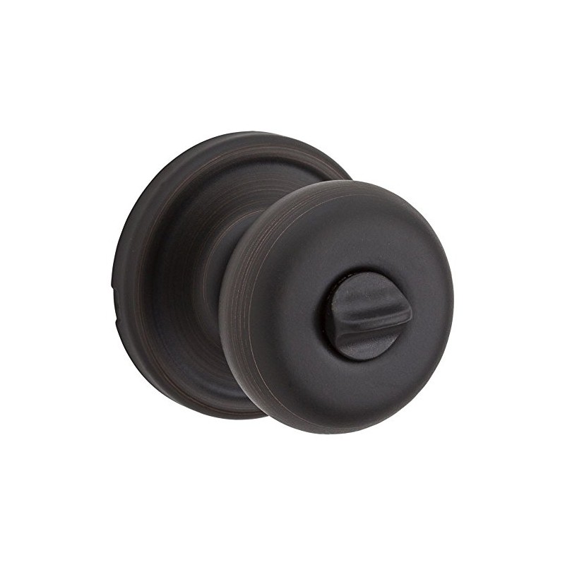 Kwikset Hancock Interior Privacy Door Knob with Lock, Door Handle