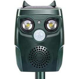 GLB Green Level Berlin Deer Repeller Goats Wild Animals 4 Ultrasonic Cycles Motion Sensor Flash Passage Zones