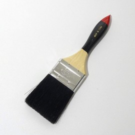 Hake City Long Hair Duster Brush Raster Blended Hair (Black Pig Hair) 2.5 inches (63 mm) 1 Piece