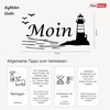 P025 MOIN Sticker Set - North Sea & Baltic Sea