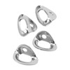 4 Pair Climbing Hanger Stainless Steel Wear Resistant High Load