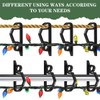 XIZAO Gutter Hooks Outdoor Light Clips Plastic Lights Hanger Hooks