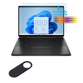 Anti Blue Light Screen Protector for HP Spectre X360 2-in-1 inch Laptop, 2023 2023 HP Spectre X360 16" Touchscreen Laptop, Eye Protection Blue Light Glare UV Blocking Filter Film, Anti Fingerprint
