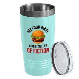 Dietetics Teal Edition Viking Tumbler 20oz - My food diary - Registered Dietitian Nutritionist Foodies Vegan Vegetables Dietician Vegeterian Consultant