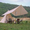 TRIWONDER Aluminum Tent Pegs Guy Line Guy Rope Tent Rope
