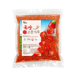 NICE WITCH'S 100% Natural Dried Red Pepper Flakes 500g (1.1 lb) – Perfect for Kimchi & Korean Food, Gochugaru, Made in Korea 고춧가루