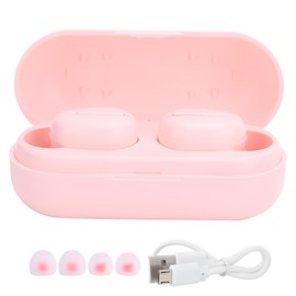 TWSL13 Bluetooth Wireless Earphone Noise Reduction Sports Earbuds with Charging Box(Pink )