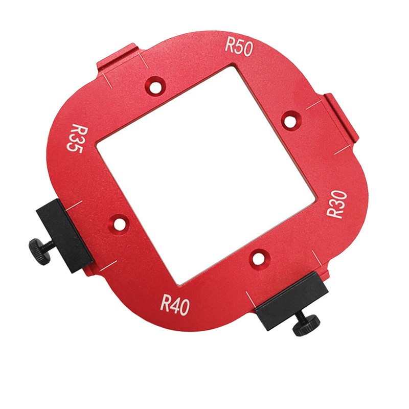 Corner Radius Template 4 in 1 Round for Positioning Bit