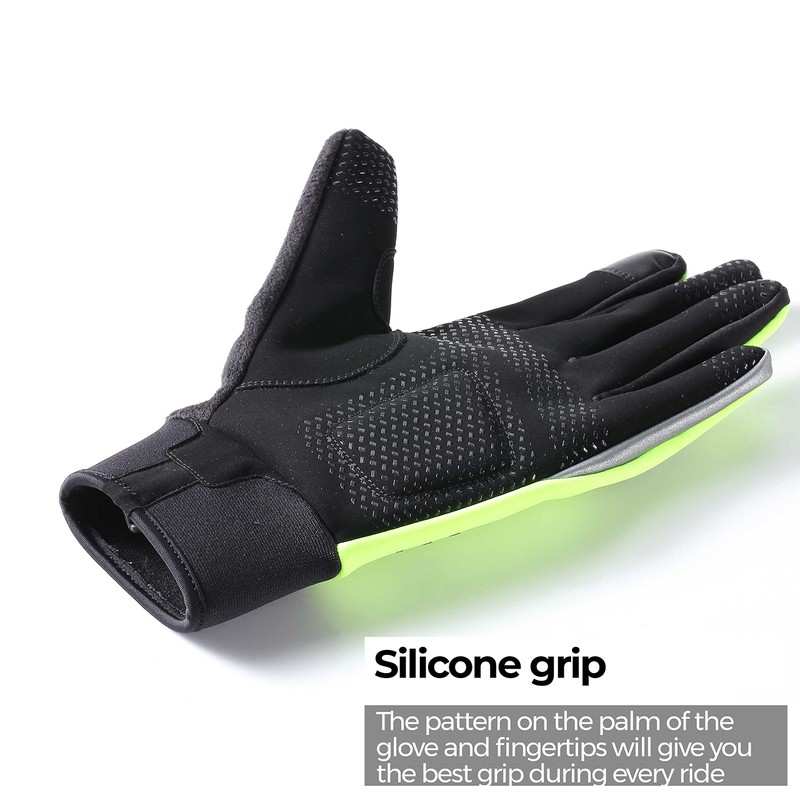 BBB Cycling Unisex's ControlZone Gloves ControleZone BWG-36 S, Neon Yellow,