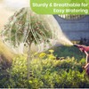 2Pcs Large 10x10FT Fruit Tree Netting with Zipper, Drawstring -