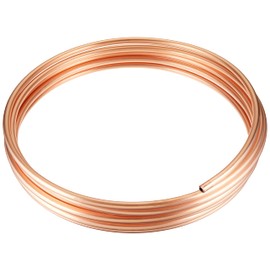 Task Three, Bare Namashi Copper Tube, 2.5 x 0.3 x 16.4 ft (6.35 x 0.8 x 5 m)