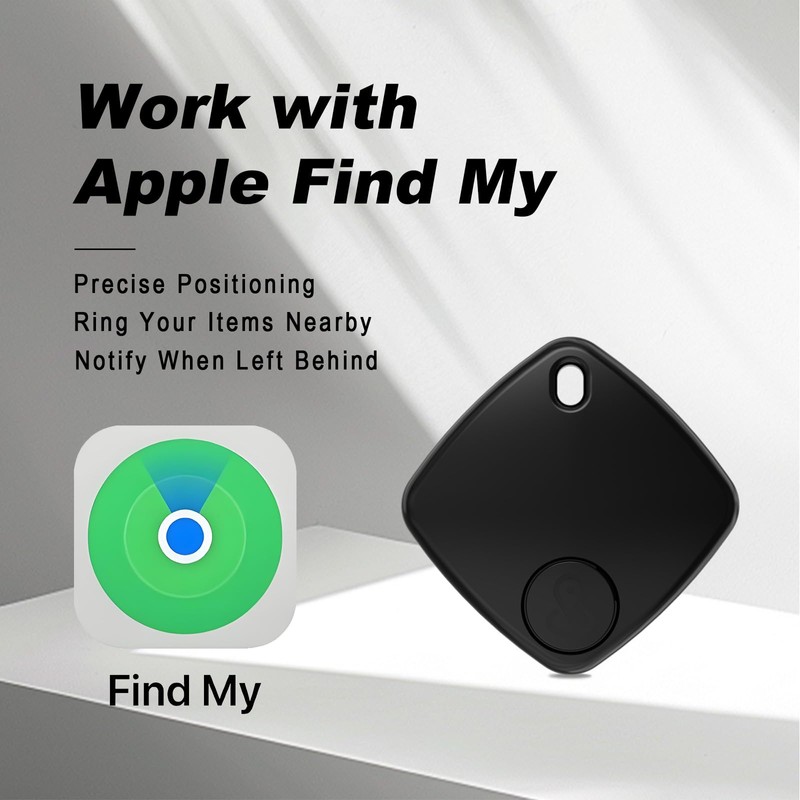 Smart Bluetooth Tracker 2-Pack – Key Finder & Luggage Locator,
