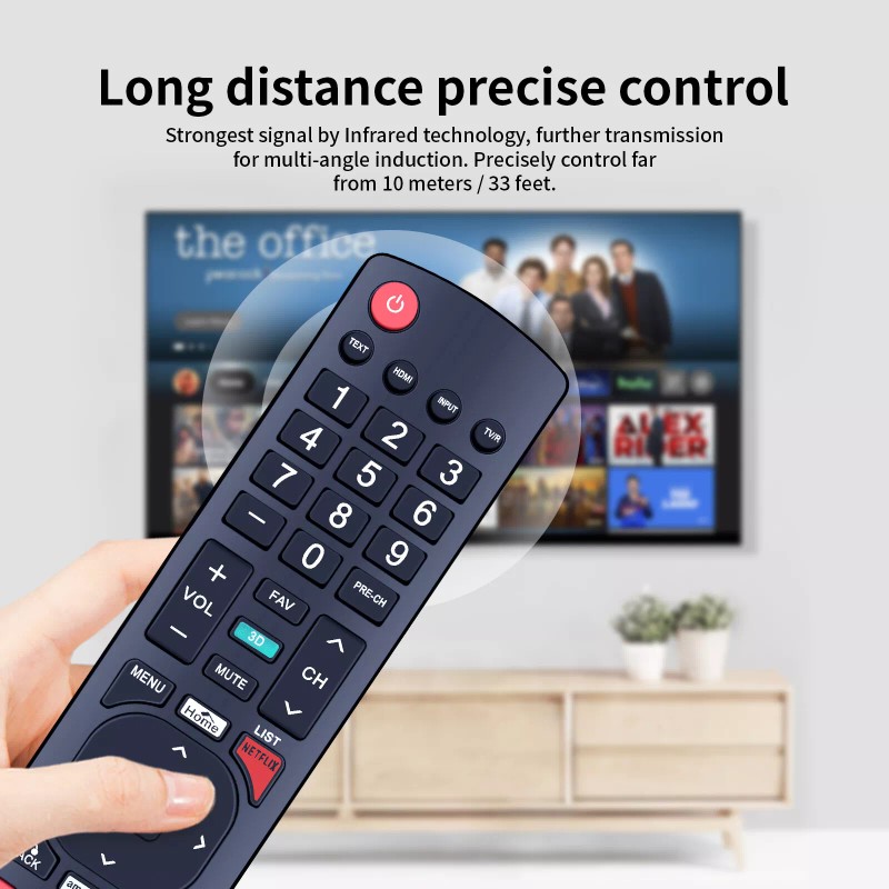 TCNOUMT For Monster MNVISION-15 Vision Portable System Replacement Remote Control