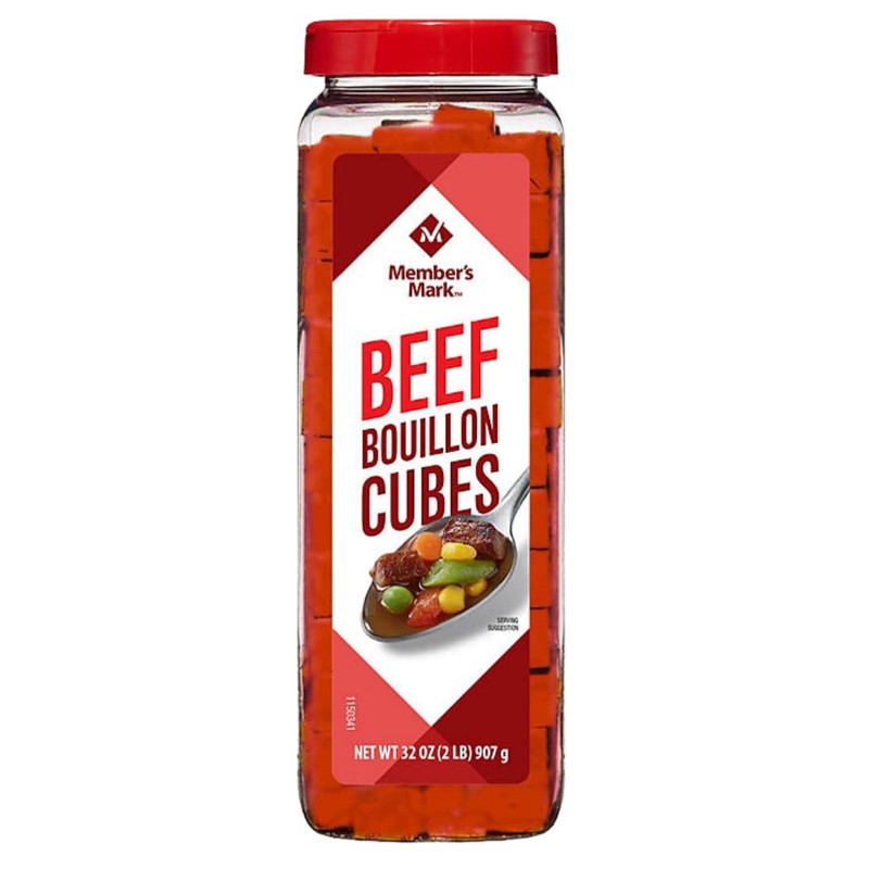 2 Pack: Member's Mark's Chicken Bouillon Cubes and Beef Bouillon