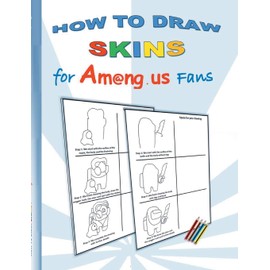 How to Draw Skins for Am@ng.us Fans: drawing, paintbook, painting, paint, coloring, color, App, computer, pc, us, game, apple, videogame, kids, ... christmas, easter, Santa claus, school