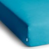 DecoKing Fitted Sheet Double Cotton Jersey Boxspring, Amber Collection, 120x200-140x200