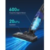Small Vacuum Cleaner, Aspiron Stick Vacuum Cleaner with 20kPa Powerful