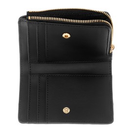 GUESS Laurel Zip Around Card Case, Coal Logo