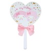 Sanrio 764957 My Melody Clear Mini Fan (Nikonico)