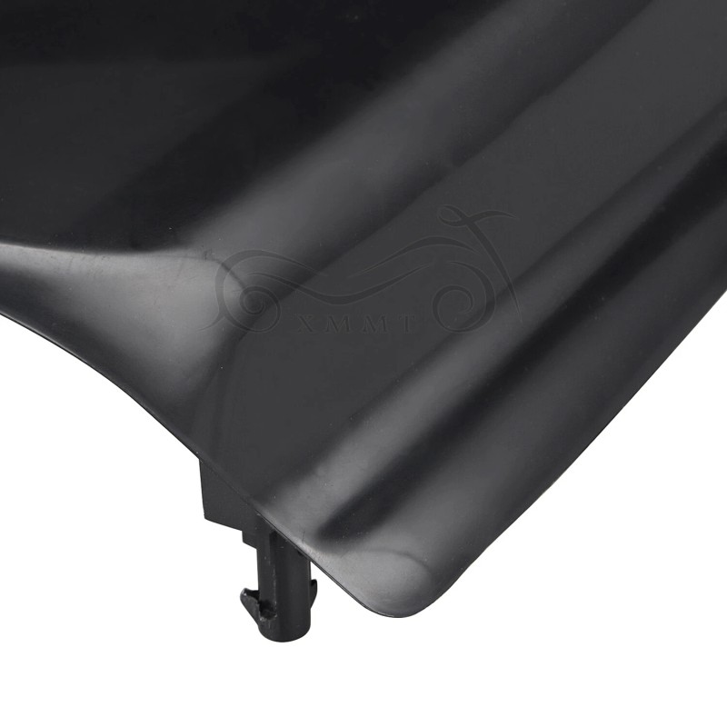 Unbranded Unpainted Black Stretched Side Cover Panel For Harley Road