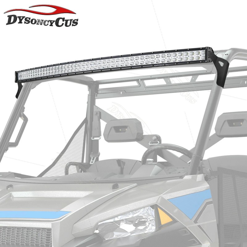 DYSO Roof 50'' LED Light Bar Pop-up Windshield Mount Fit