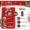 ilauke 60Pcs Christmas Baubles Set, Red & White Christmas Balls